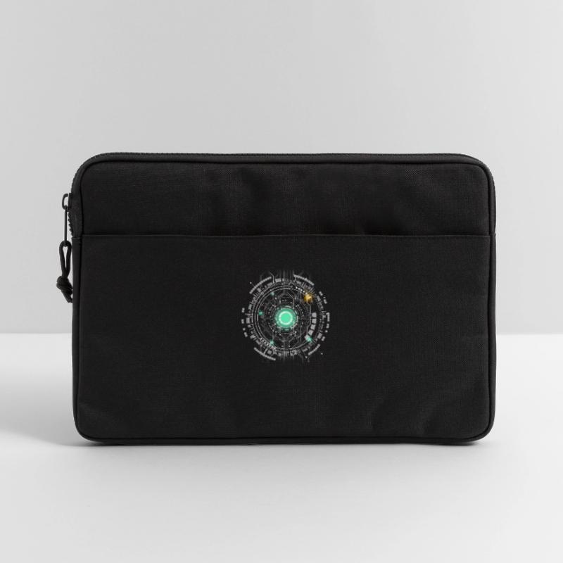 nerd CPU core computer code pc platine raumschiff Laptoptasche 13"