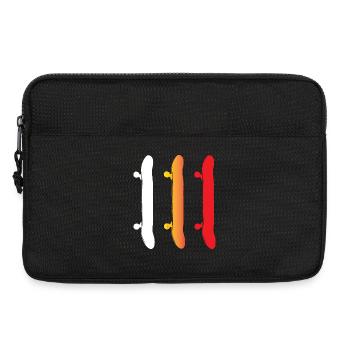 Skateboarding - Skateboards - Laptop bag 13" - black - Front