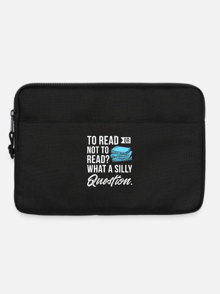 Bücher - Laptoptasche 13" - Schwarz