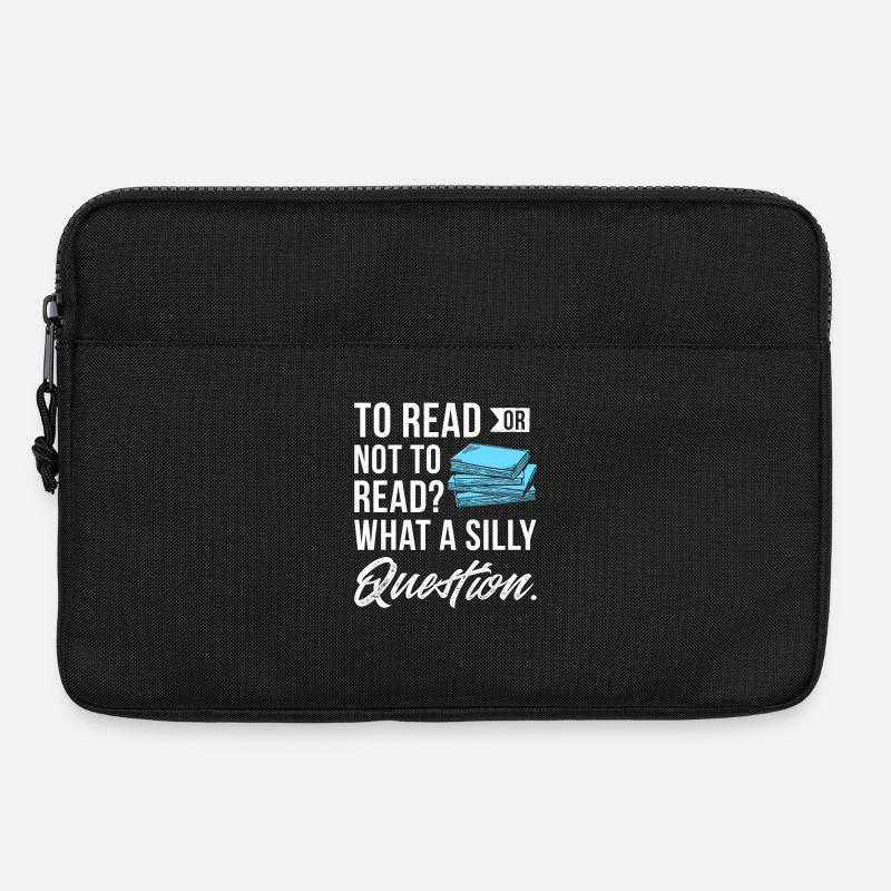 Bücher - Laptoptasche 13" - Schwarz