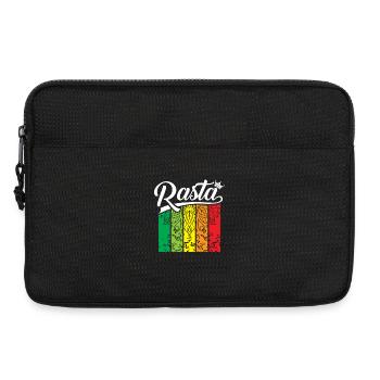 Pastel Rainbow Banner - Laptop bag 13" - black - Front