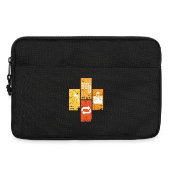 voitures - Sacoche pour ordinateur portable 13 pouces - noir - Devant