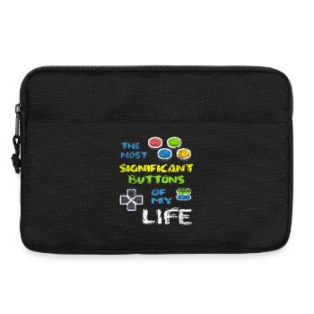 Video Game VideoGame Play Hobby Gift - Laptop bag 13" - black - Front