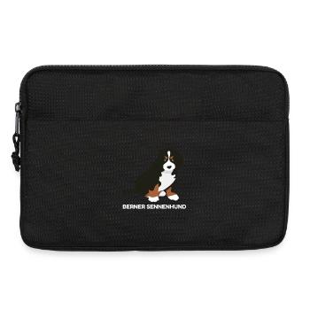Berner Sennenhund Welpe - Laptoptasche 13" - Schwarz - Vorne