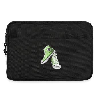 sneakers - Laptop bag 13" - black - Front