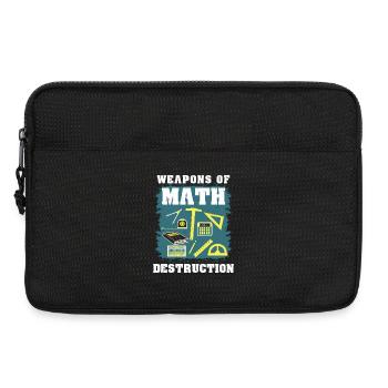 Cadeau math math - Sacoche pour ordinateur portable 13 pouces - noir - Devant