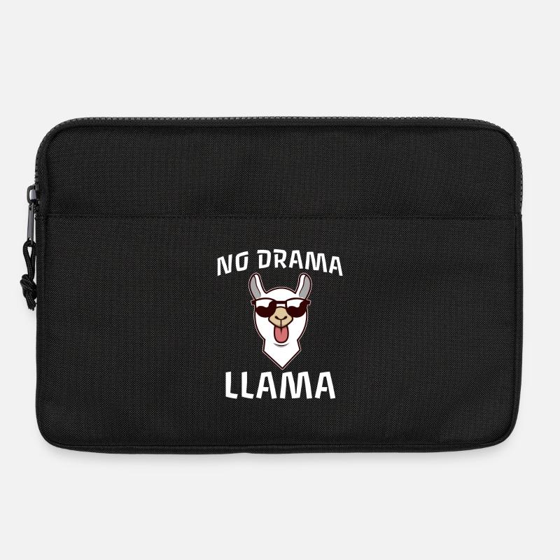 No Drama Llama - Laptoptasche 13" - Schwarz