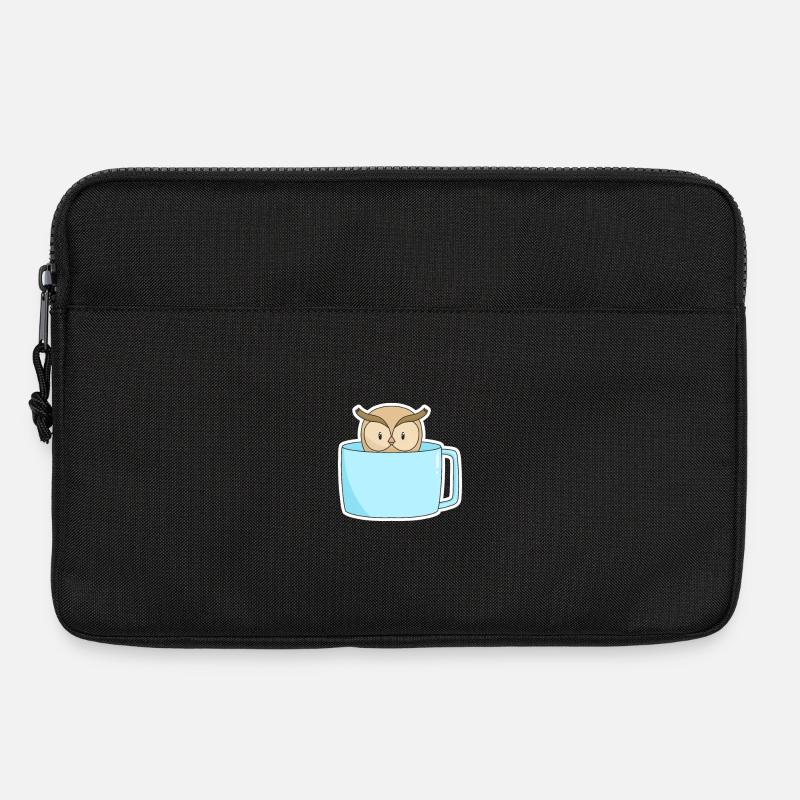 Bird coffee - Laptop bag 13" - black