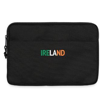 IRELAND Design with Irish Flag - Laptop bag 13" - black - Front