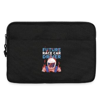 Rennwagen - Future Race Car Driver - Laptoptasche 13" - Schwarz - Vorne