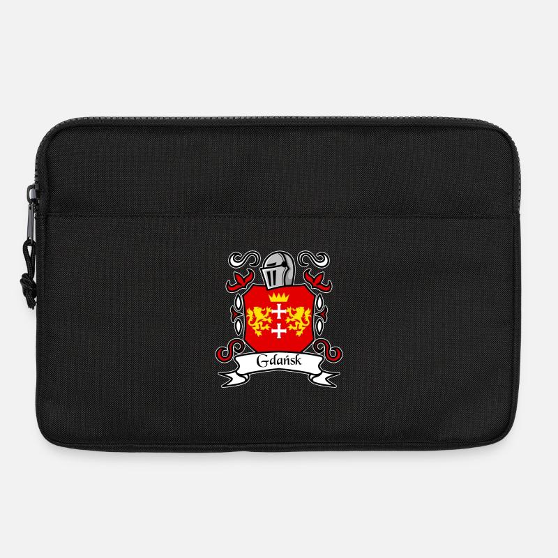 Danzig - Polen - Laptoptasche 13" - Schwarz