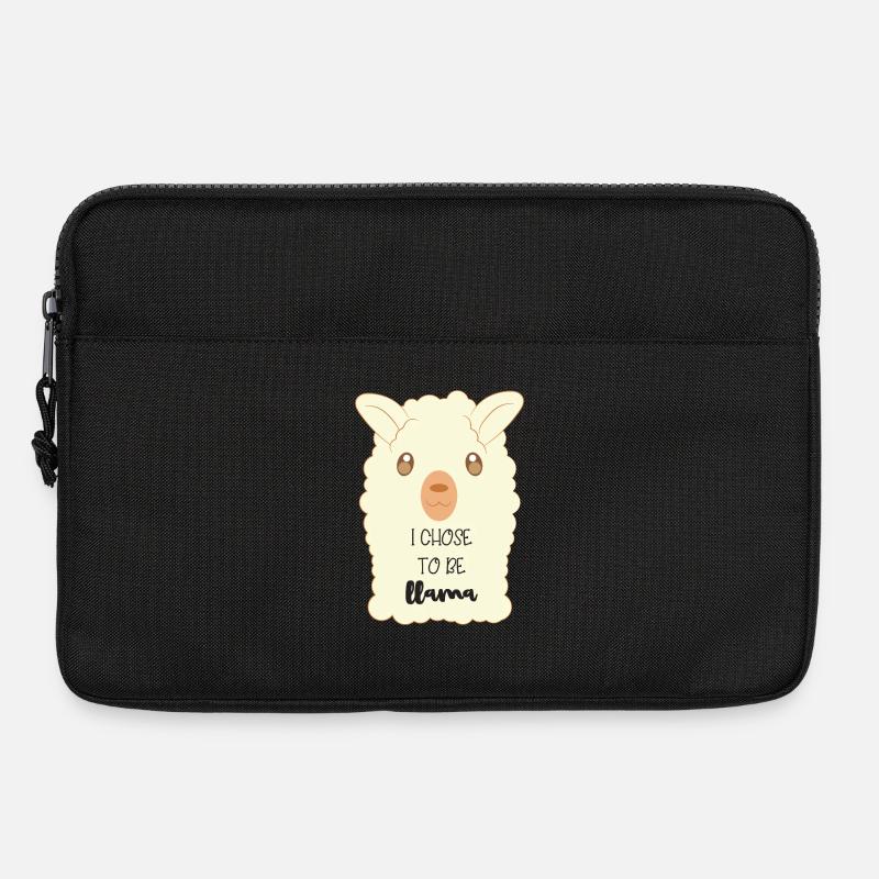Lama Alpaka - Laptoptasche 13" - Schwarz