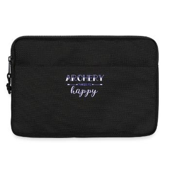 Bogenschießen Sport - Laptoptasche 13" - Schwarz - Vorne