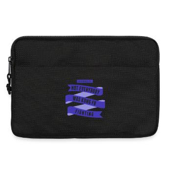 Surely Not Everybody What Kung Fu Fighting - Laptop bag 13" - black - Front