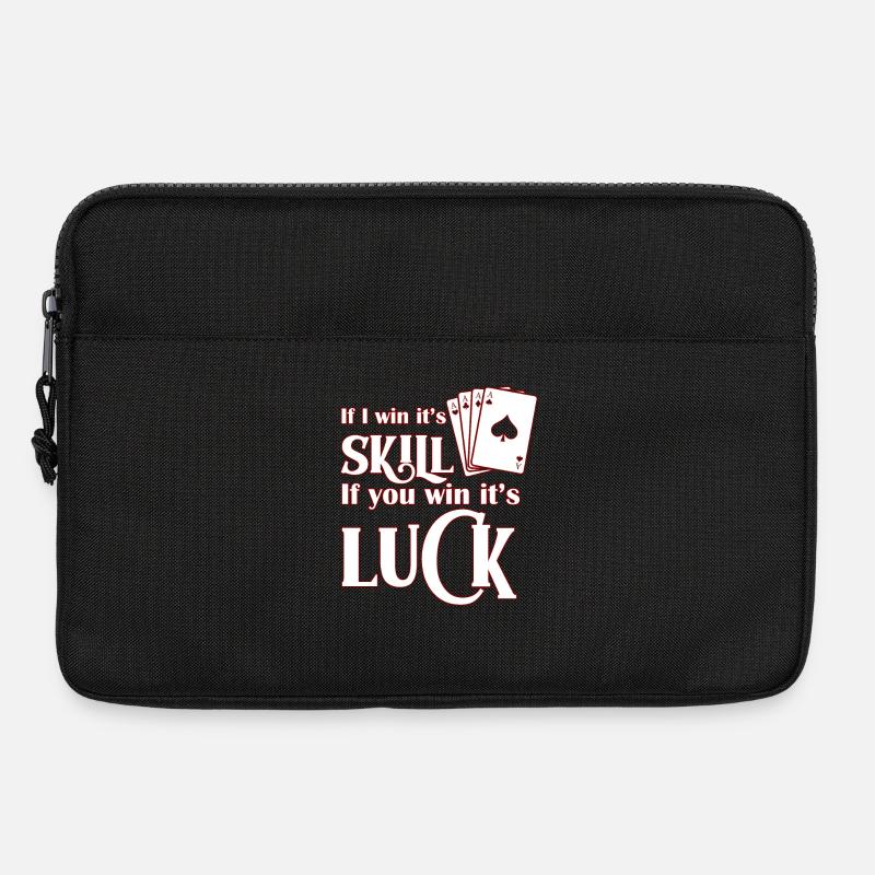 Poker - Laptoptasche 13" - Schwarz