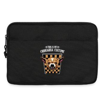 Chihuahua Costume Motif - Sacoche pour ordinateur portable 13 pouces - noir - Devant