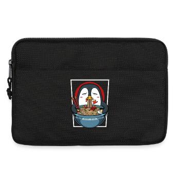 Magie des nouilles manchots - Sacoche pour ordinateur portable 13 pouces - noir - Devant
