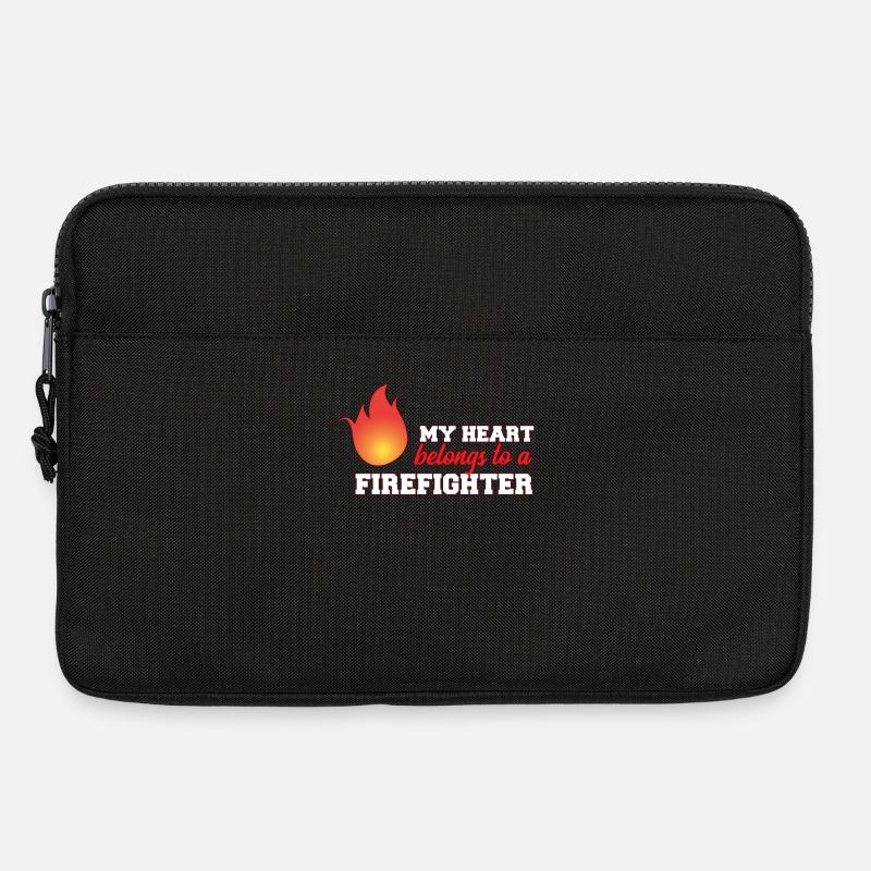 Feuerwehr - Laptoptasche 13" - Schwarz