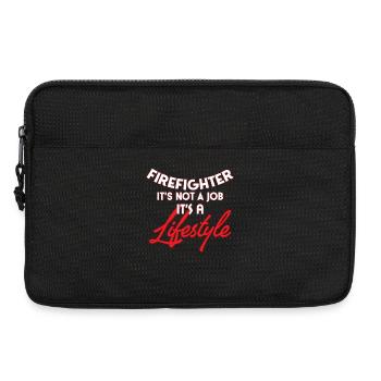 pompiers - Sacoche pour ordinateur portable 13 pouces - noir - Devant