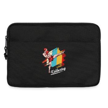 Kickboxing Flag Style - Laptop bag 13" - black - Front