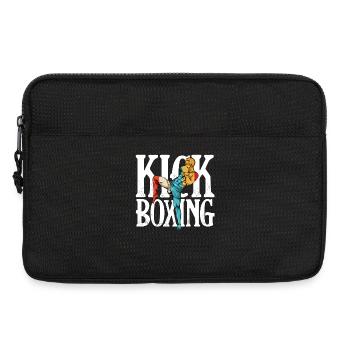 Kickboxing Power Silhouette - Laptop bag 13" - black - Front