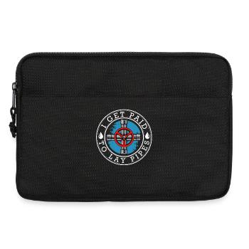 Tubular Statement with Valve Wheel - Laptop bag 13" - black - Front
