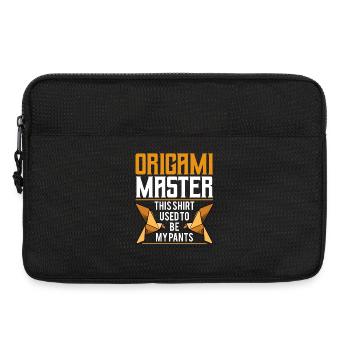 Diction du Haut Maître Origami - Sacoche pour ordinateur portable 13 pouces - noir - Devant