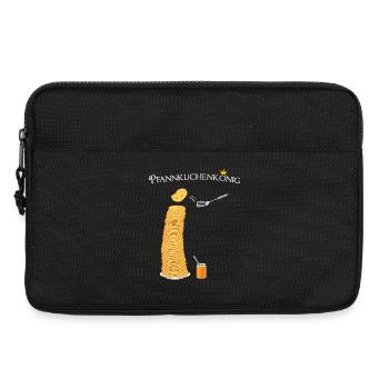 Crêpes, pancake king, hobby cook, cooking - Sacoche pour ordinateur portable 13 pouces - noir - Devant