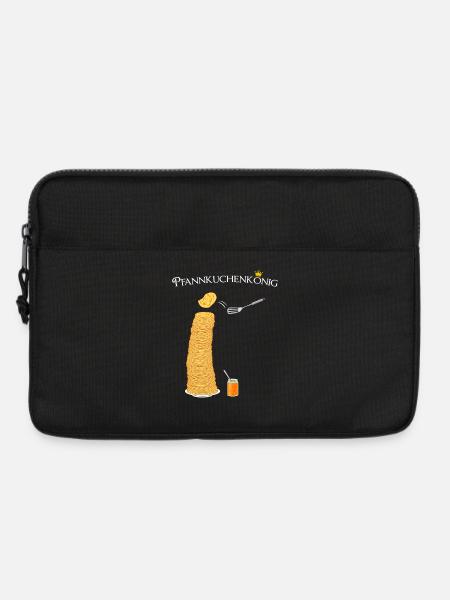 Pfannkuchen, Pfannkuchenkönig, Hobbykoch, kochen - Laptoptasche 13" - Schwarz