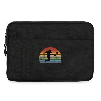 football - Sacoche pour ordinateur portable 13 pouces - noir - Devant