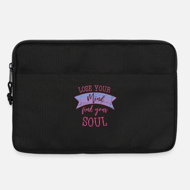 Meditation - Laptoptasche 13" - Schwarz