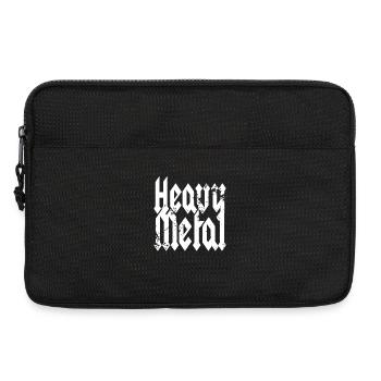 Heavy metal music lettering Metalhead Festival - Laptop bag 13" - black - Front