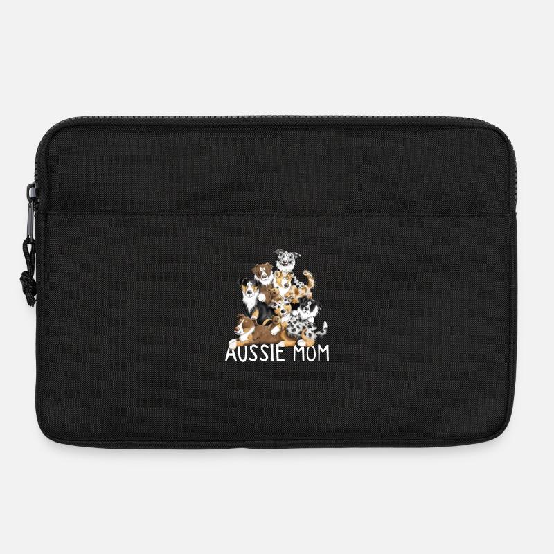 Australian Shepherd Mama - Laptoptasche 13" - Schwarz