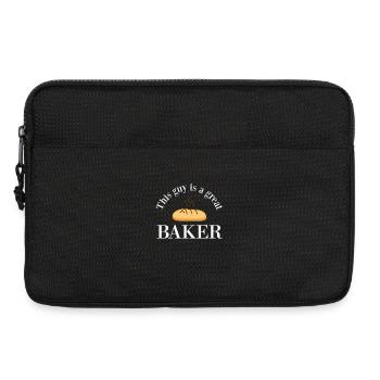 This guy is a great baker - bakery - Laptop bag 13" - black - Front