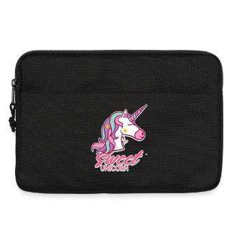 licorne 2 faite par jena2908 - Sacoche pour ordinateur portable 13 pouces - noir - Devant