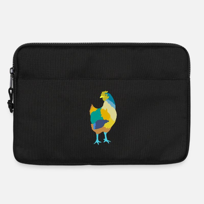 Huhn - Laptoptasche 13" - Schwarz