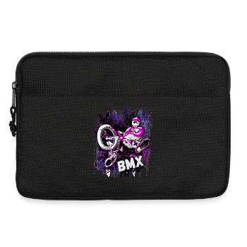 BMX / Bmx / bmx / Gift Idea / Birthday - Laptop bag 13" - black - Front
