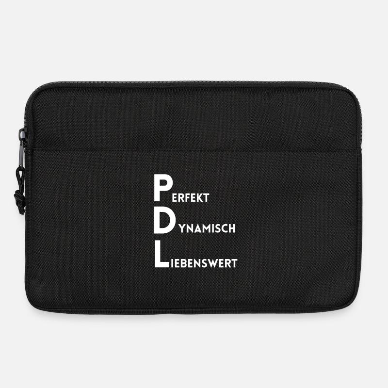 PDL Pflegedienstleitung Perfekt Dynamisch Lieben - Laptoptasche 13" - Schwarz