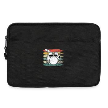 Drummer Drums - Laptop bag 13" - black - Front