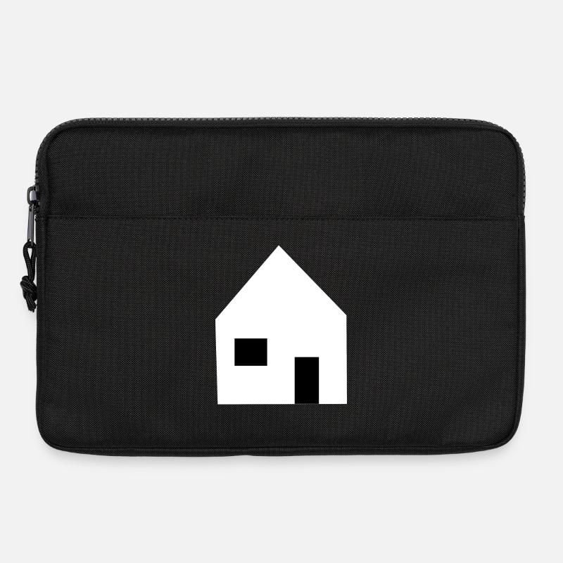 Eigenheim Häuser Immobilie - Laptoptasche 13" - Schwarz