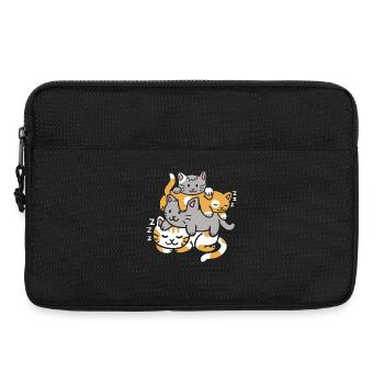 Chaton Chaton - Sacoche pour ordinateur portable 13 pouces - noir - Devant