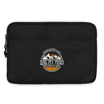 Into The Forest I Go To Lose My Mind Find My Soul - Laptop bag 13" - black - Front