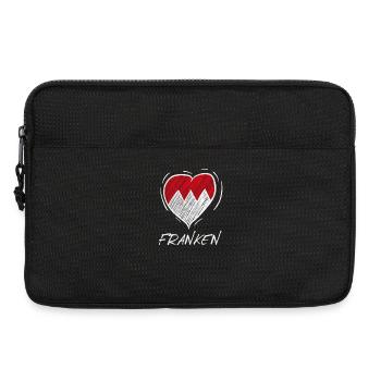 FRANKEN Frankenwappen Love wappen - Laptoptasche 13" - Schwarz - Vorne