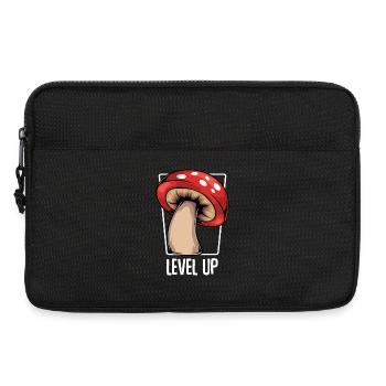 Conception de champignons de niveau supérieur - Sacoche pour ordinateur portable 13 pouces - noir - Devant