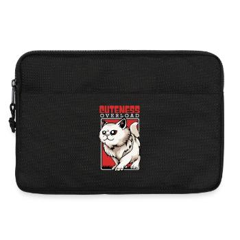Adorabilité des chats Abondance - Sacoche pour ordinateur portable 13 pouces - noir - Devant