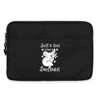 Koalas - Sacoche pour ordinateur portable 13 pouces - noir - Devant