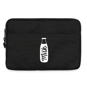 Lait - Sacoche pour ordinateur portable 13 pouces - noir - Devant