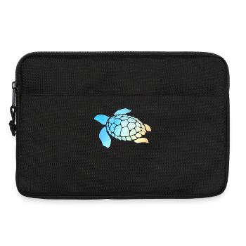 Sea Turtle Watercolor Blue - Sacoche pour ordinateur portable 13 pouces - noir - Devant