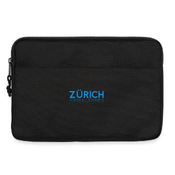 Zürich Koordinaten - Laptoptasche 13" - Schwarz - Vorne