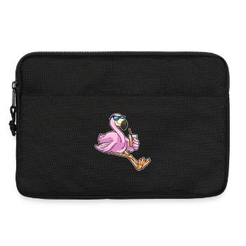 Lunettes de soleil flamant rose - Sacoche pour ordinateur portable 13 pouces - noir - Devant